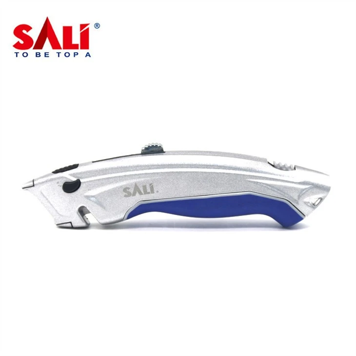 Zinc alloy retractable utility knife1+ 3blade (1)