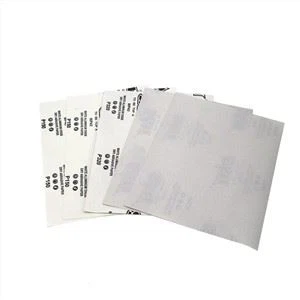WP43 Ossido di alluminio bianco e carta di lattice